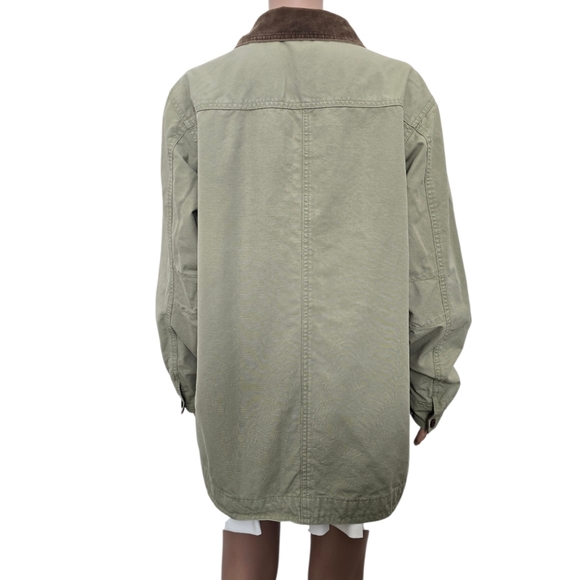 Vintage L.L.Bean Light Sage Barn/Hunting Jacket - Picture 11 of 16